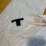 Marc by Marc Jacobs  Pink Scarf With Silver Metallic Stripes Scarf Photo 2