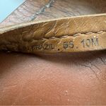 Tory Burch Miller Leather Flat Thong Sandals Brown Size 10 Photo 8