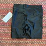 Lululemon NWT SATIN SHINE HIGH RISE BIKE SHORTS 6” blackened pine Photo 4