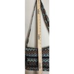 Vera Bradley Sierra Stream Hipster Crossbody Turquoise Brown Purse Handbag READ Photo 4