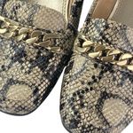 Anne Klein NEW  Valisity Multicolor Snakeskin Leather Slip On Loafer Shoes Size 6 Photo 4