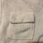 Fluffy White Flared Jacket Photo 2