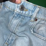 ZARA The 90s Bermuda Blue Jean Shorts Classic Denim Style size 0 Photo 4