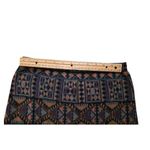 Peruvian Connection  Midi Pencil Skirt Women Size XS Multicolor Pima Cotton Aztec Photo 3