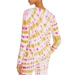 Revolve LNA French Terry Sweatshirt Fuchsia Gold Tie Dye NWT NEW XS Beach Summer Photo 4