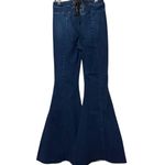 Free People We The Free Ma Cherie Flare Jeans Women’s Size 26 Stretch Denim Photo 3