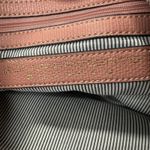 Sondra Roberts New‎  Vegan Leather Tote Shoulder Bag Top Handle Pink Whipstitch Photo 10