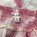 Kiwi & Punch Small Pink Tie Dye Off Shoulder Ruffle Crop Top Beach Boho Coastal Photo 4