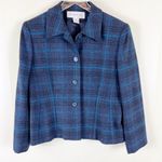 Jones New York Cashmere Blend Plaid Suit Jacket Photo 5
