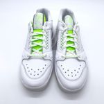 Adidas White Green Slam Court Originals Low Top Lace Up Sneakers Photo 4