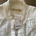 We The Free Free People Valley Double Cloth Shirt Top NWT Small & Medium Available Photo 4