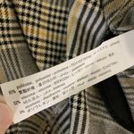 ZARA  Trf Plaid Zip Front Short Sleeve Mini Dress Preppy Chic Small Photo 4