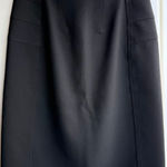 Diane Von Furstenberg  Black Tailored Mini Pencil Skirt size 2 Photo 0