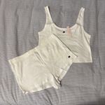 Victoria's Secret  100% Cotton Tank & Shorts Pajama Set Photo 0