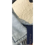 Pilcro  Femme Smocked Blouse Milkmaid L Puff Sleeve Boho Western Festival Cottage Photo 7