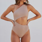 Beach Riot  Celine One Piece Swim, Tan, Small Photo 0