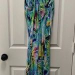 Milly NEW!  multi color asymmetrical bias maxi dress Photo 0