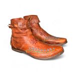 Old Gringo  women's Brown Leather Ankle Boots with Colorful Embroidery size 7B Photo 3
