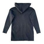 SheIn 🔃Black Dual Pockets Hooded Duster Cardigan Photo 4