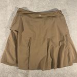 Athleta Skort Skirt Womens 4 Brown Whatever Lined Stretch Tennis Golf Gym Layer Photo 7