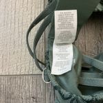 Aerie  Sunnie Wireless Lightly Lined Bra 36D Green Floral Adjustable Straps Photo 3