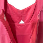 Trina Turk Adjustable Knit Hot Pink Keyhole Mini Dress Fully Lined Stretch EUC 0 Photo 4