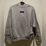 Essentials NWT Hoodie Sweatshirt Dark Heather Oat Fear If God Size XS Gray Photo 1