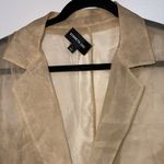 Kenneth Cole  Women's Organza Boyfriend Blazer Photo 5