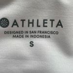 Athleta  Print Laser Running Tennis Sporty Women's White Floral Midi Skirt Skort Photo 13