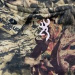 Browning Y2K Camo Hoodie SM WMNs Pink Embroidered Buck Logo Vintage Camoflauge Photo 6