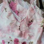 Private Luxuries Vintage Floral Pink and Cream lace Size M Size M Photo 5