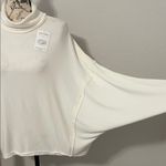 We The Free Free People Women's Cream Long Sleeve Top Small Photo 2