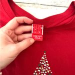Target  Women’s XL Red Long Sleeve Christmas Tree Shirt Size X Large 24W 26W Wide Photo 2