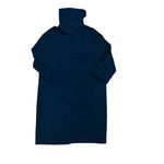 ZARA NWT  Black Turtleneck Knit Midi Dress Size Medium Classic Photo 4