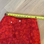Vintage Ralph Lauren Floral Red floral cotton shorts Size 2 Photo 7