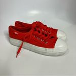 Rocket Dog  bright red platform Sneakers retro style‎ size 8 Photo 2