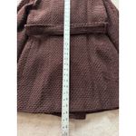 Calvin Klein  Womens Belted Jacket Pea‎ Coat Brown Size Small Photo 9