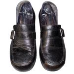 BOC Born Women's Brown Black Leather Loafers Size 8M Slip Photo 0