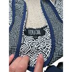 NWOT Vena Cava Knit Dress Women XS Body Con High Fashion Navy Blue, Black & Grey Blue Photo 6
