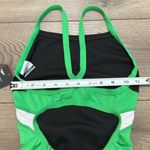 Speedo Endurance Racing Cut Black And Green One Piece Swimsuit Size 28 Photo 10