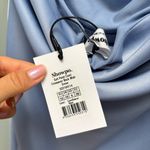 Showpo Soft Petal Cowl Crossover Back Midi Dress in Cornflower Blue 6 Photo 9