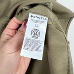 Athleta  Women's Allure Shirt Jacket Olive Sz L Photo 9