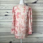 Lounge LOGO  Oversized Pink & Green Patterned Crewneck Sweatshirt Photo 6