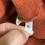 Talentless  Rust Red Pullover Graphic Logo Hoodie Large Unisex Photo 4