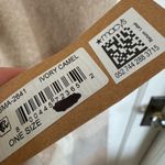 Steve Madden NWT  ivory camel plaid scarf Photo 5