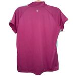 EPNY Totally Pink Quarter Zip Mock Polo Size L Photo 1