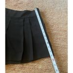 Loft Black Pleated Dress Shorts With Side Zip Women’s Size 8 Photo 6