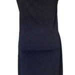 Cotton Express Vintage Express Women's Sleeveless Black Cowl Neck Midi Length Dress Size 6 Photo 0
