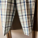 Talbots Multicolor Plaid slacks 12p Photo 5