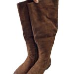 Born Womens Britton Over the Knee Brown Boot Leather Size 6.5M Riding Boots Photo 1